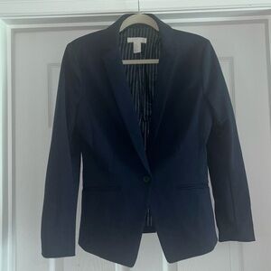 H&M Navy Blue Blazer